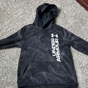 Under Armour Black Athletic Jacket with Hood
